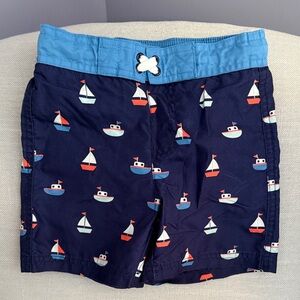 Cat & Jack Light Blue Kids' Swim Shorts